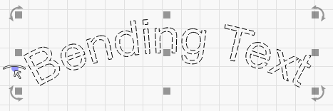 LightBurn 0.9.12 - Bending text, shape locking, trim & extend, improved snapping, and more