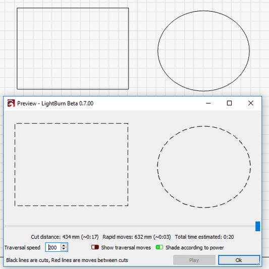 LightBurn V07.01 - More node edit improvements, Perforation mode, and more