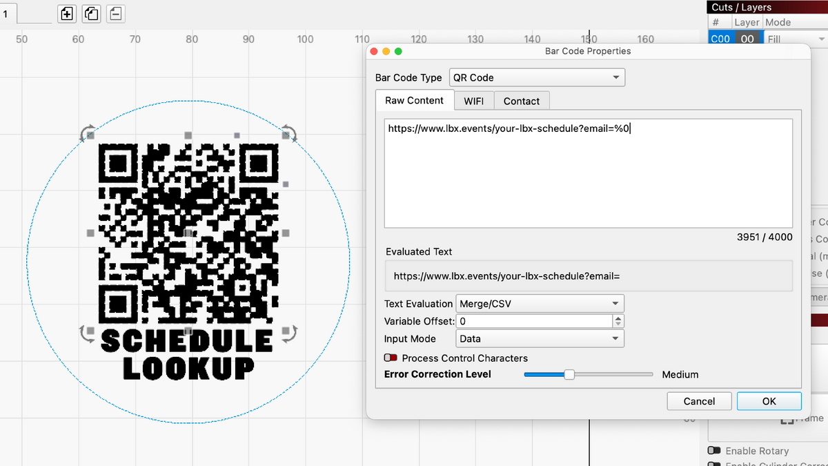 LightBurn Software - LightBurn Pro License Key