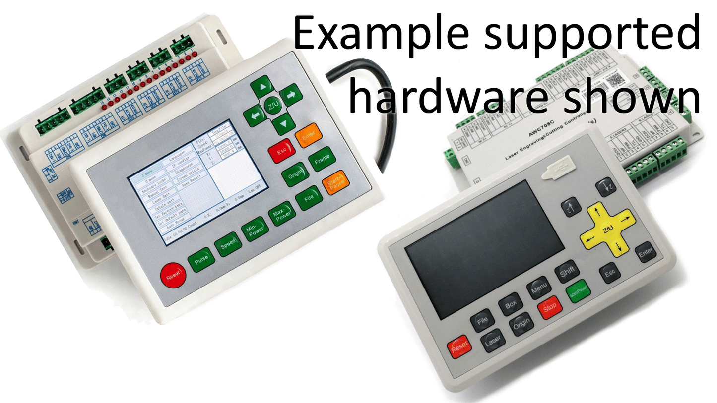 LightBurn Software - DSP + Galvo license key