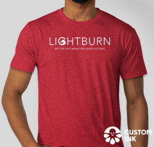 Men's LightBurn T-Shirt - Red