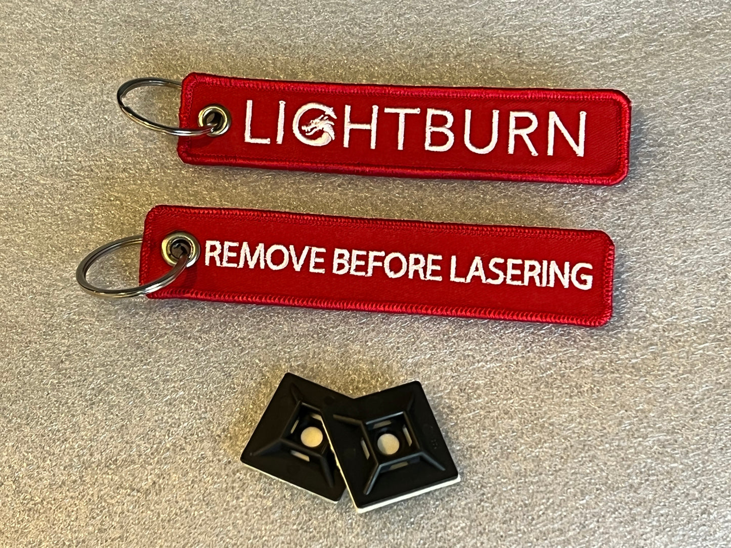 Remove Before Lasering tag